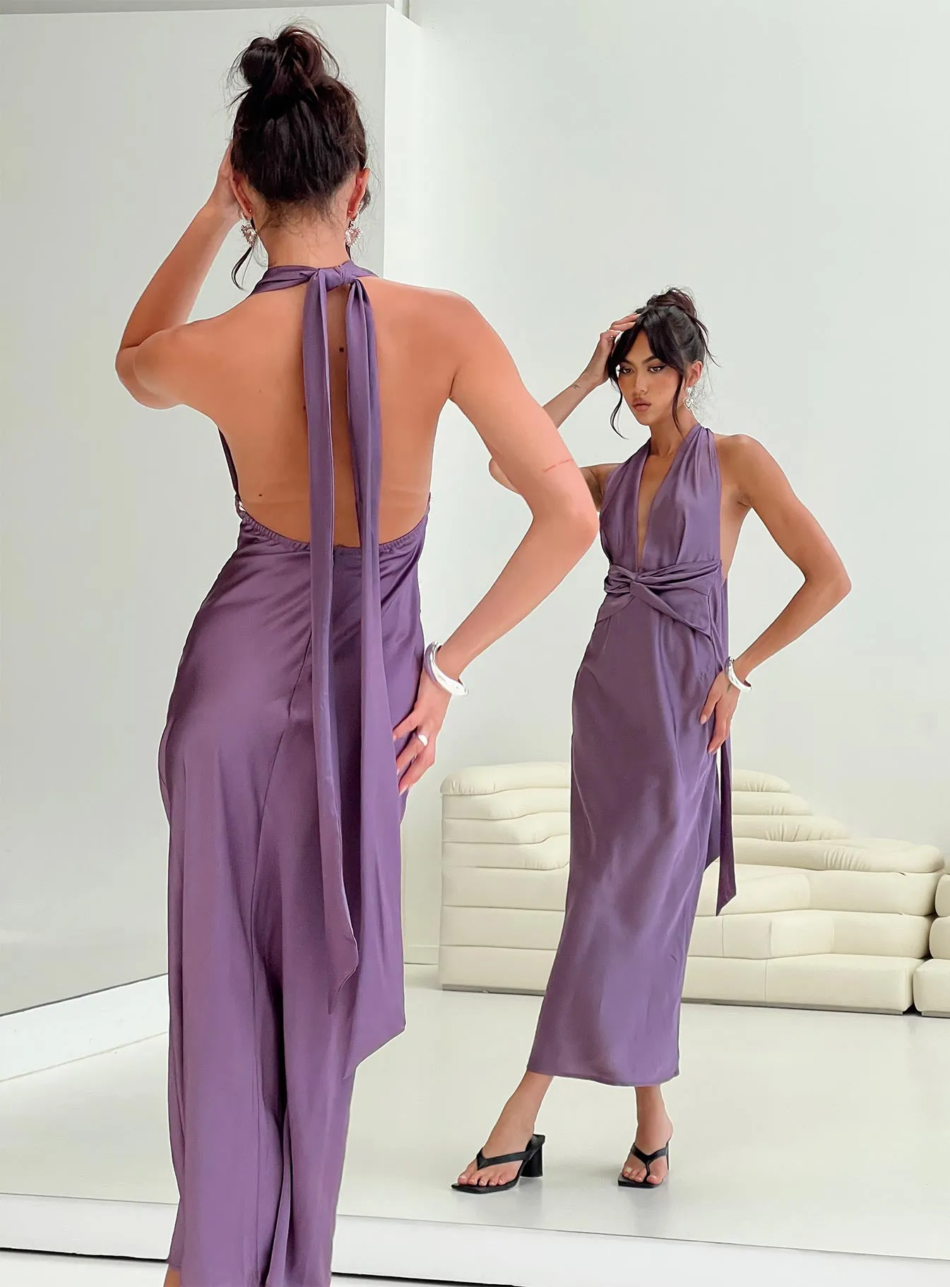 Acesa Maxi Dress Mauve