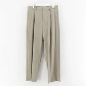 【ATON/エイトン】<br>MERINO COLLEGE FLANNEL WIDE PANTS <br>PRAGCW0900