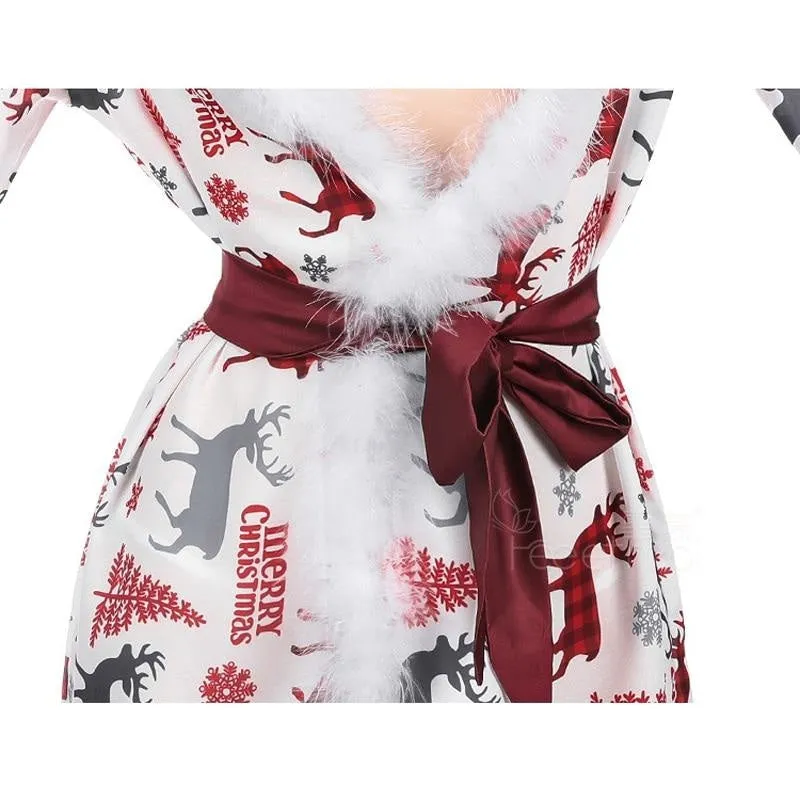 Christmas Eve Bathrobe Set