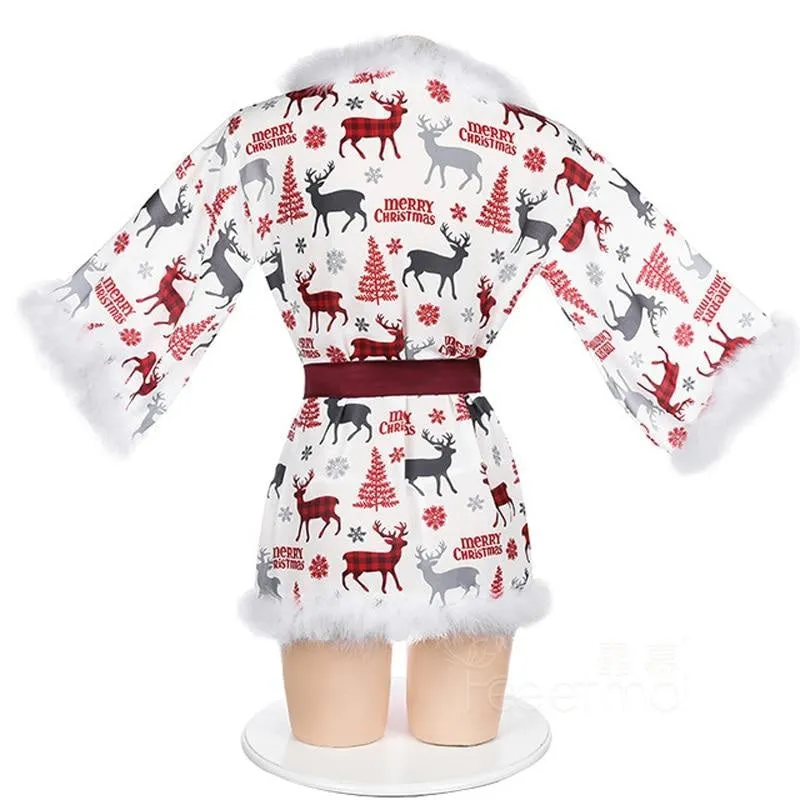 Christmas Eve Bathrobe Set