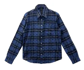 Chrome Hearts 'Blue' Monogram Flannel