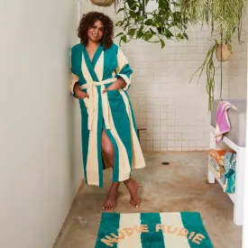 Halifax Toweling Robe - Teal