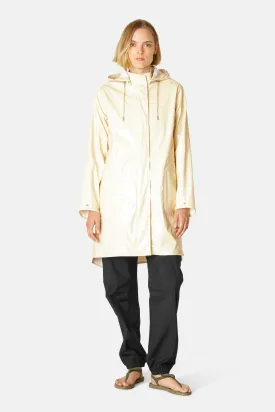 Long Raincoat - Bleached Sand