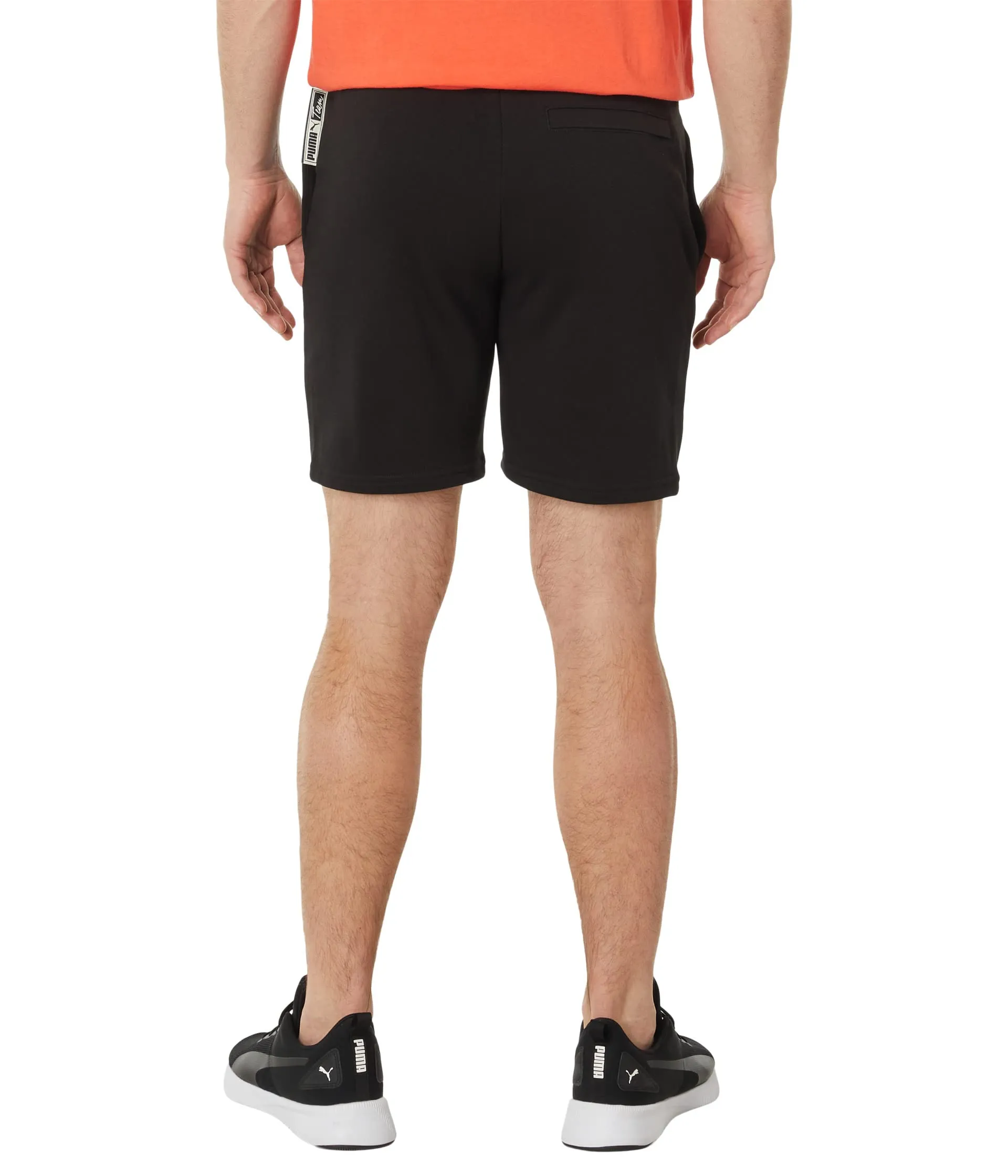 Men's Puma Team 8 shorts, black