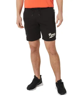 Men's Puma Team 8 shorts, black