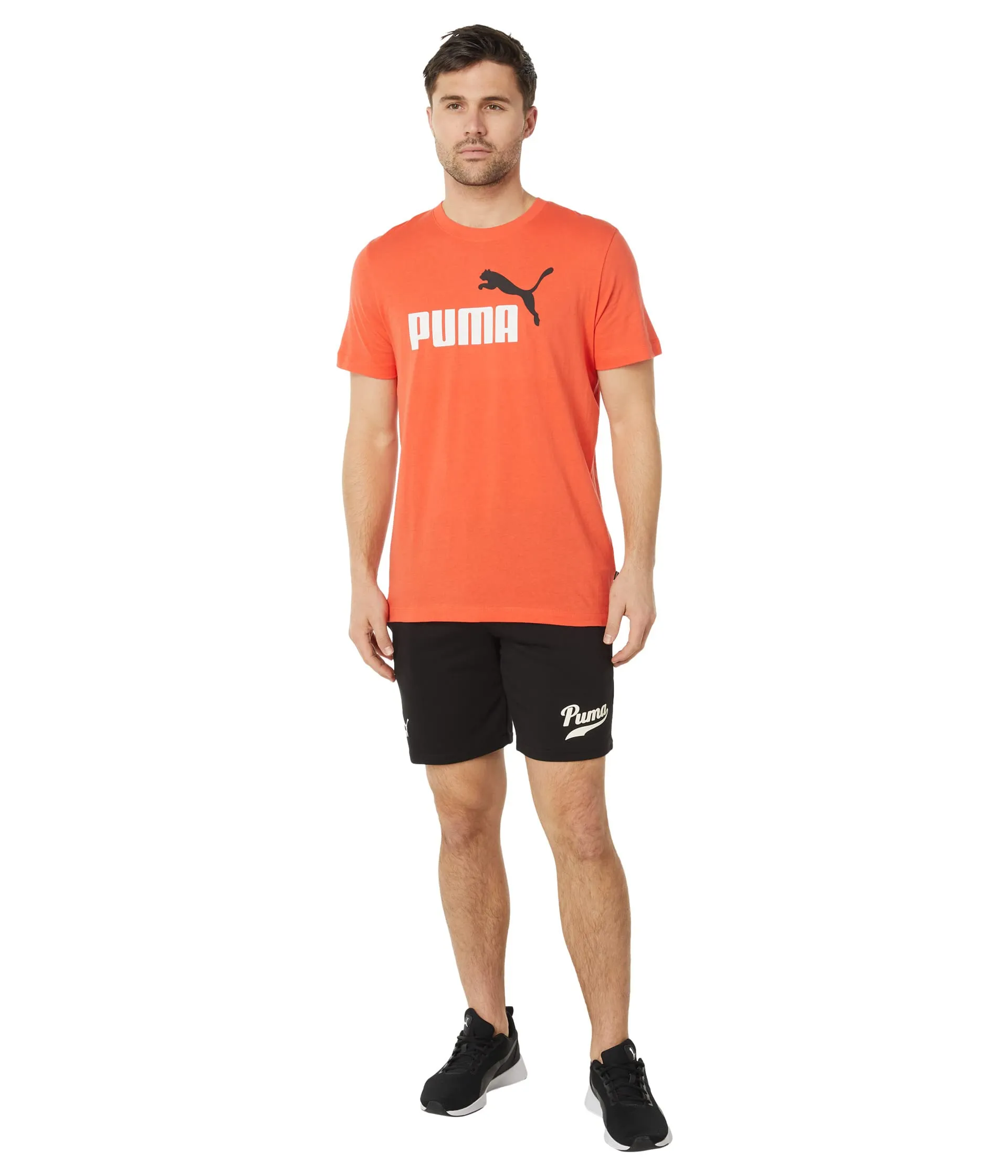 Men's Puma Team 8 shorts, black