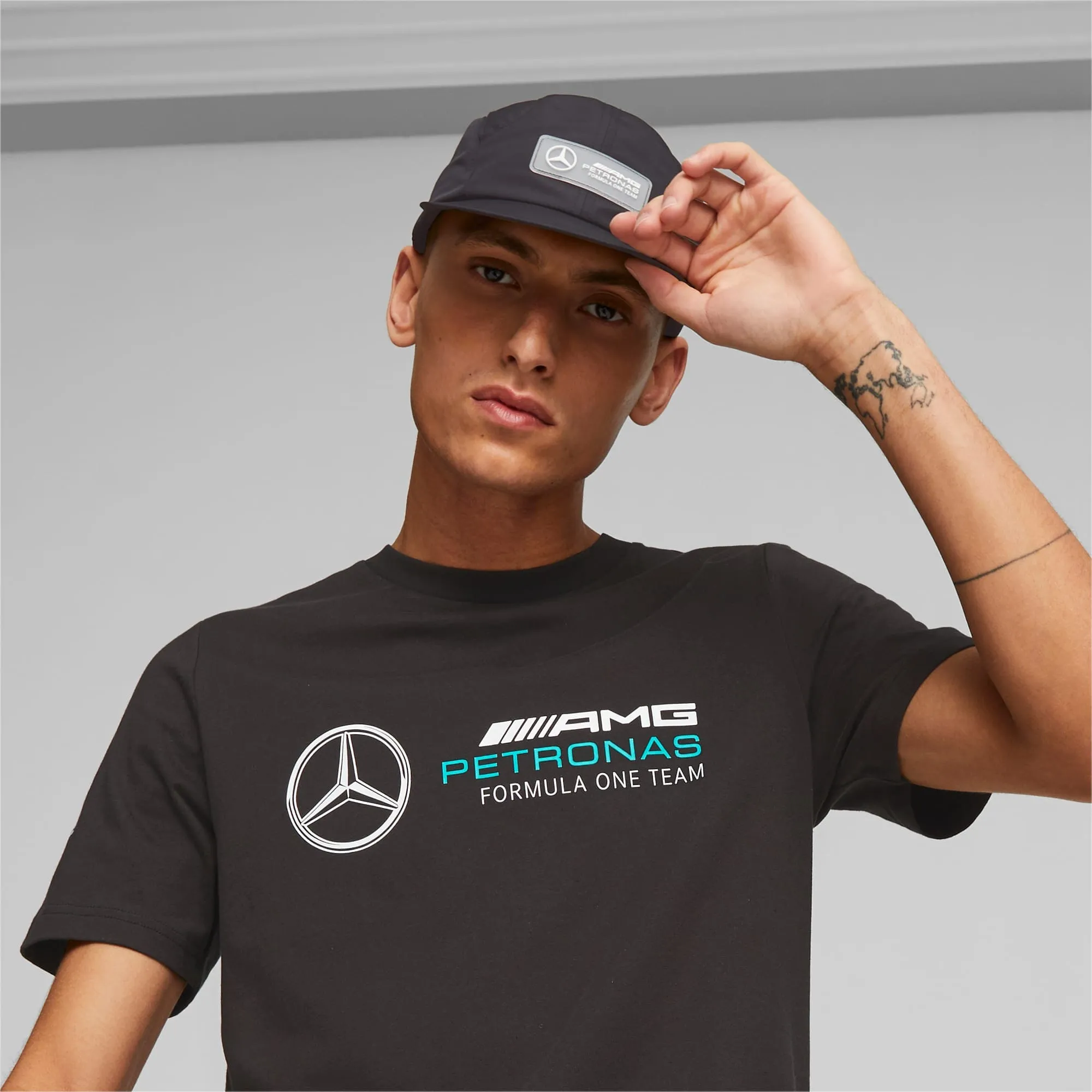 Mercedes Benz AMG Petronas F1 Puma RCT Hat - Black