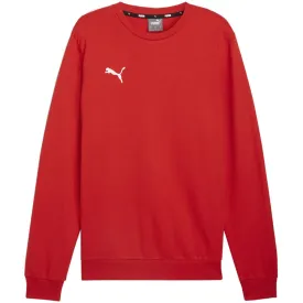 Puma Team Goal Casuals Crew Neck Sweat Red 658592 01 S