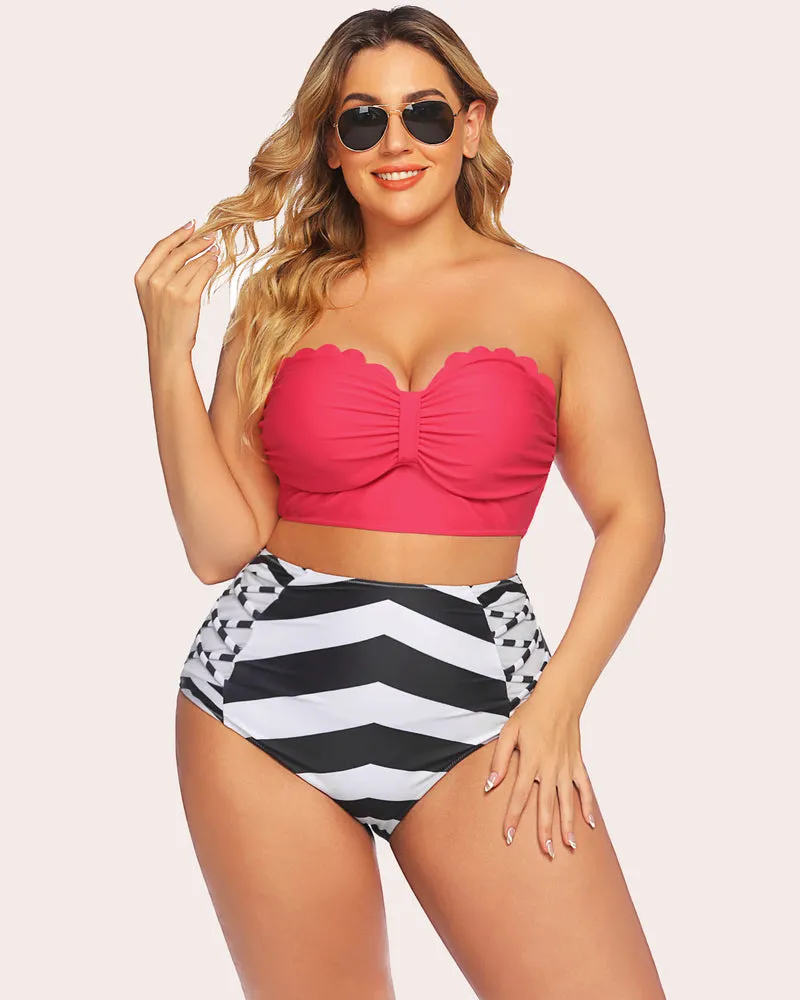 Tummy Control 2 Piece Swimwear